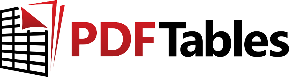 PDFTables Logo